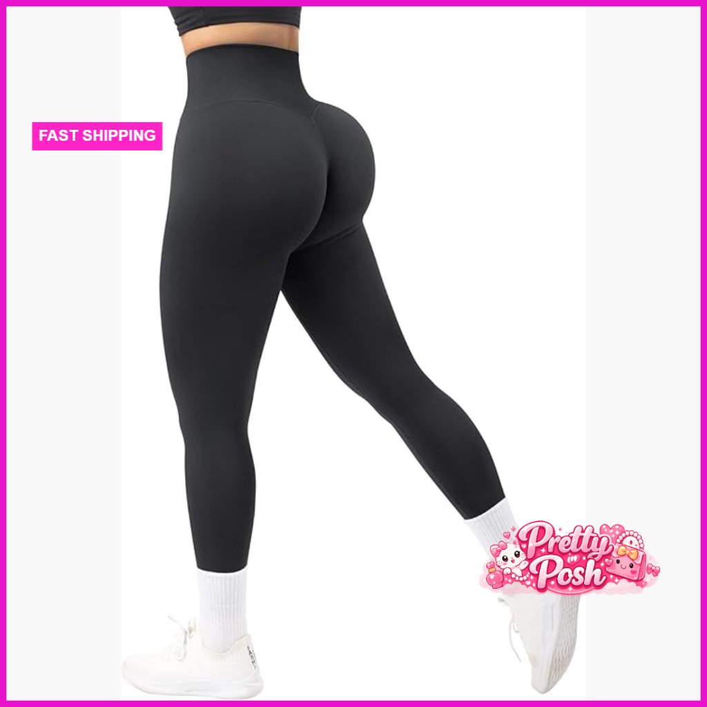 Seamless Butt Lifting High Waist Compression Yoga Leggings